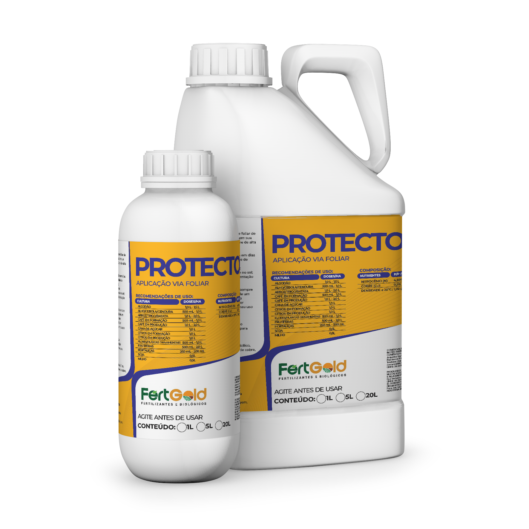 Embalagem Protector FertGold